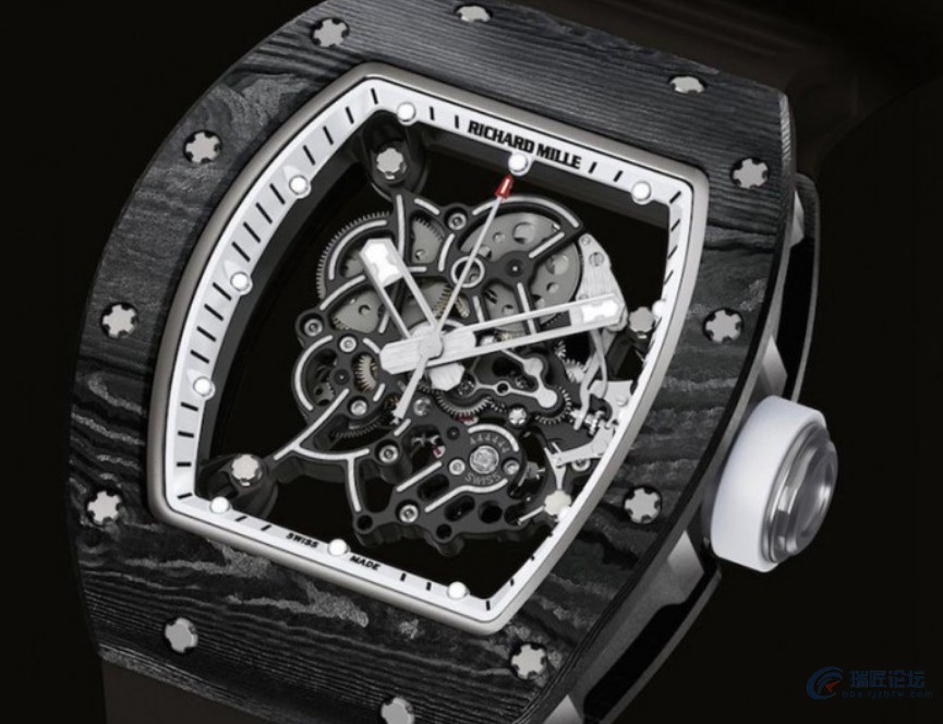 理查德米勒携手巴巴·沃森推出RM 055黑白传奇限量腕表