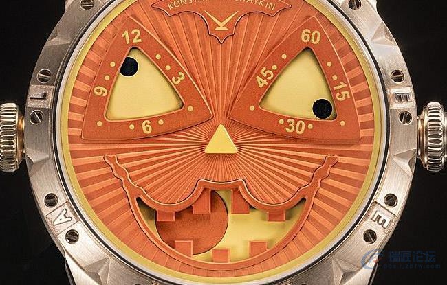 橙色表盘的魅力：俄罗斯小丑腕表引领奢华时尚
