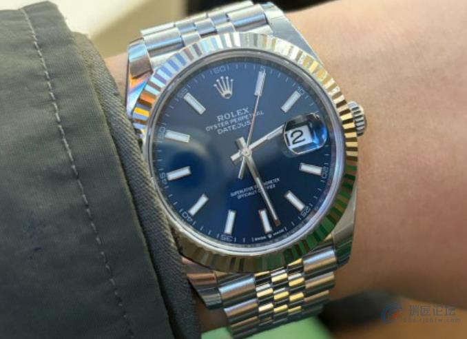 劳力士日志型系列蓝盘腕表，心心念念，一眼万年