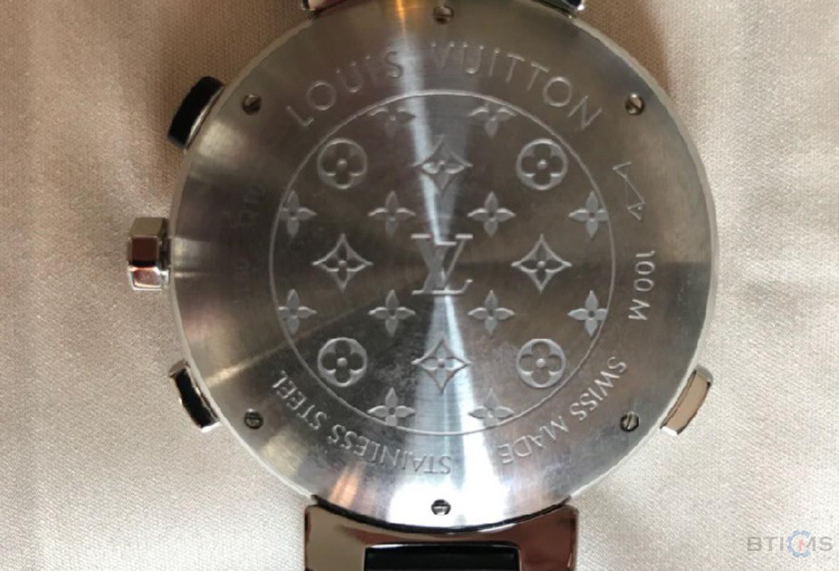 购入心仪已久的路易威登Q102D0腕表